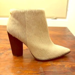 Carrano Anna Pony Hair Ankle Boots size 9